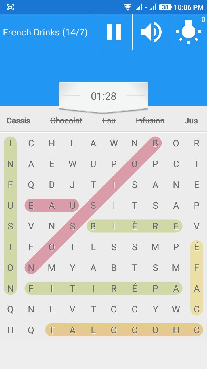 French Word Search