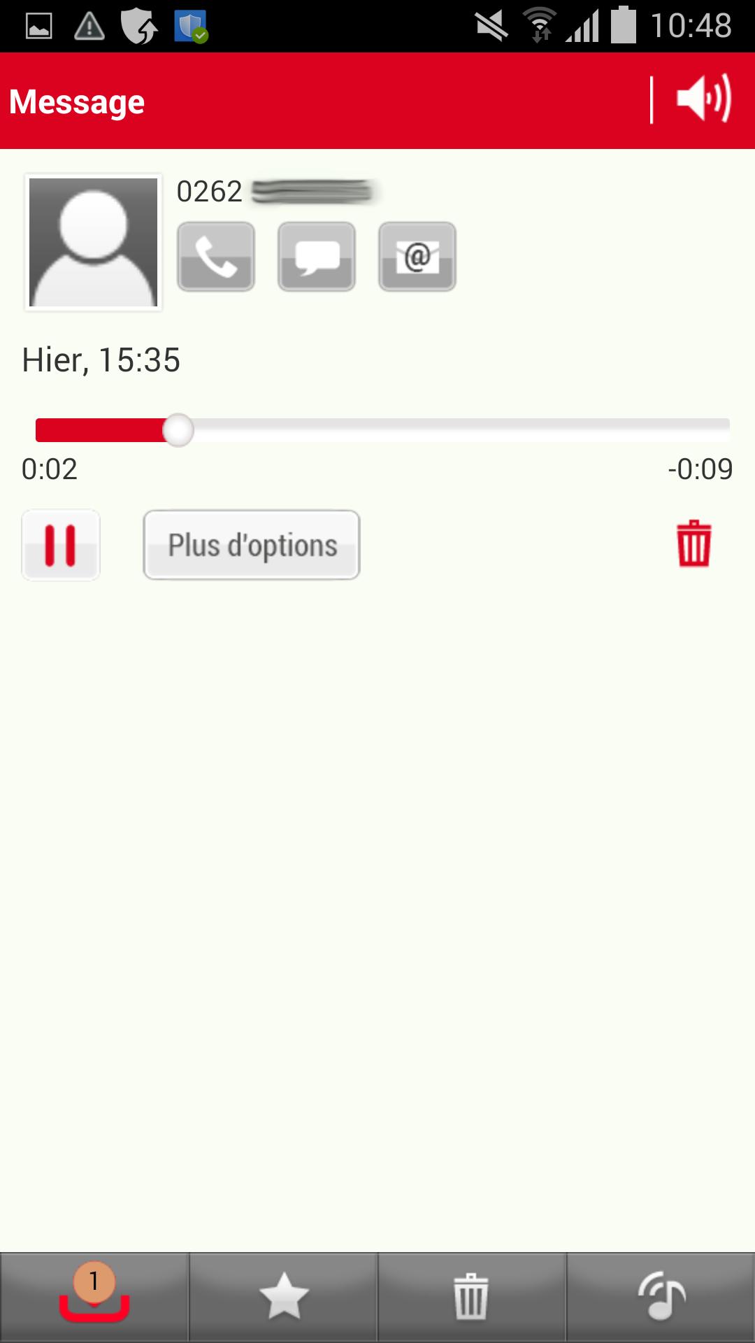 Messagerie Vocale Visuelle