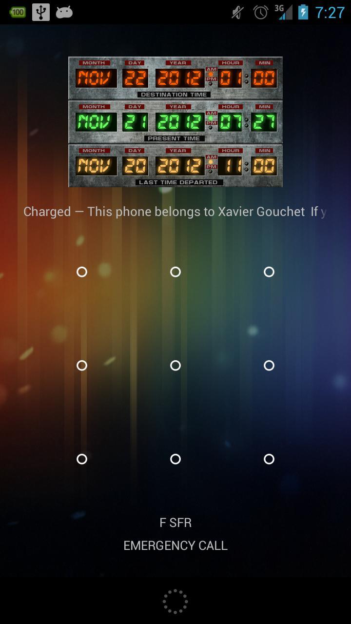 Time Circuits Widget