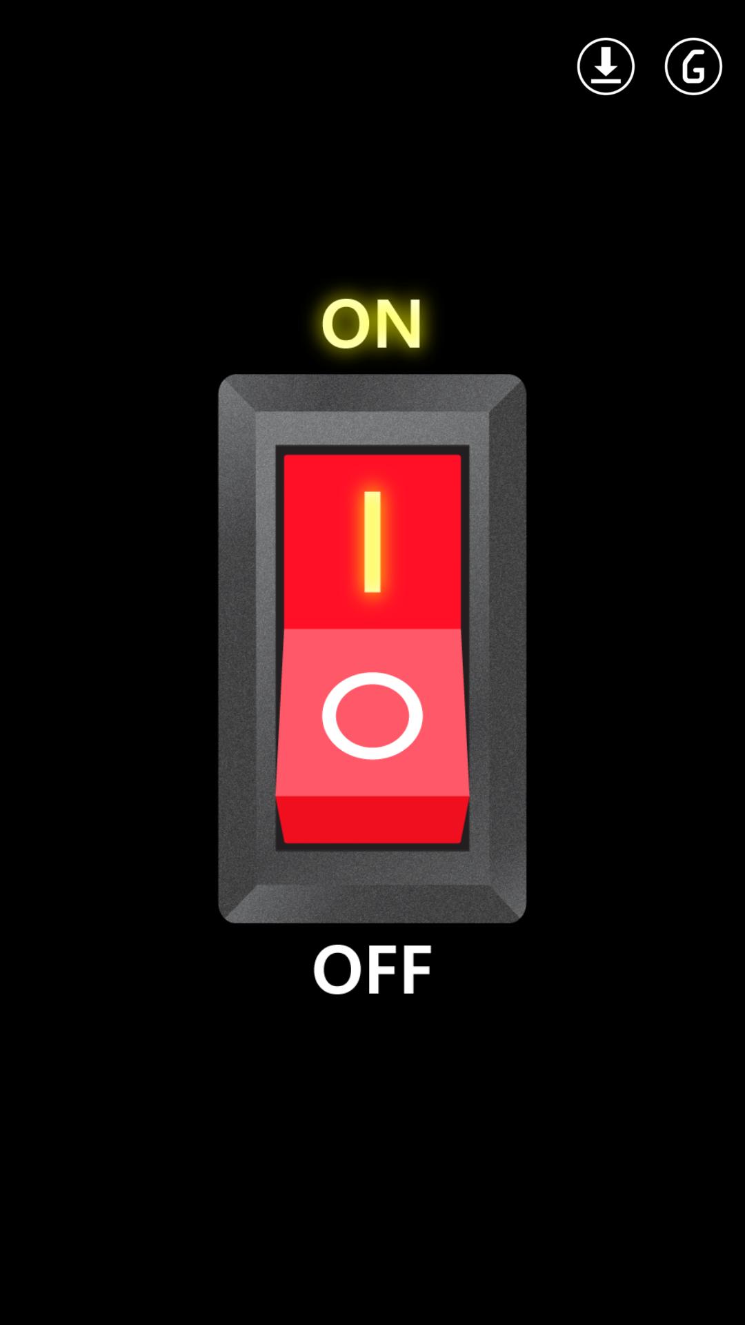 Simple Switch Flashlight LED