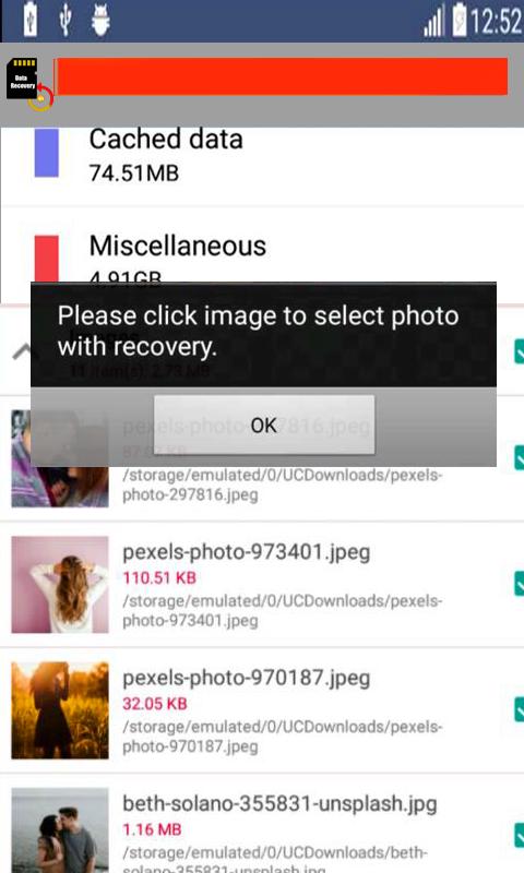 SD Card all Data Recovery