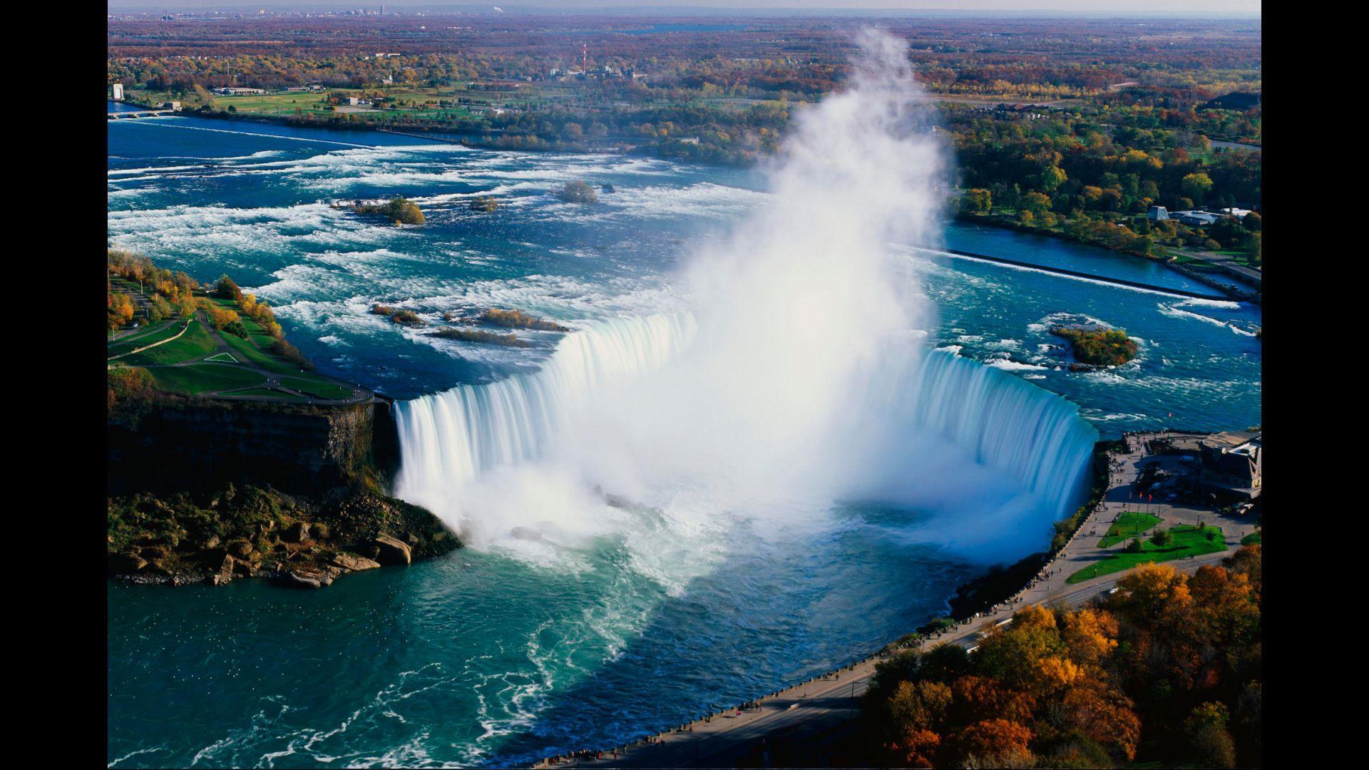 Waterfall. Nature Wallpapers