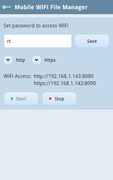 Mobile WiFi File Manager