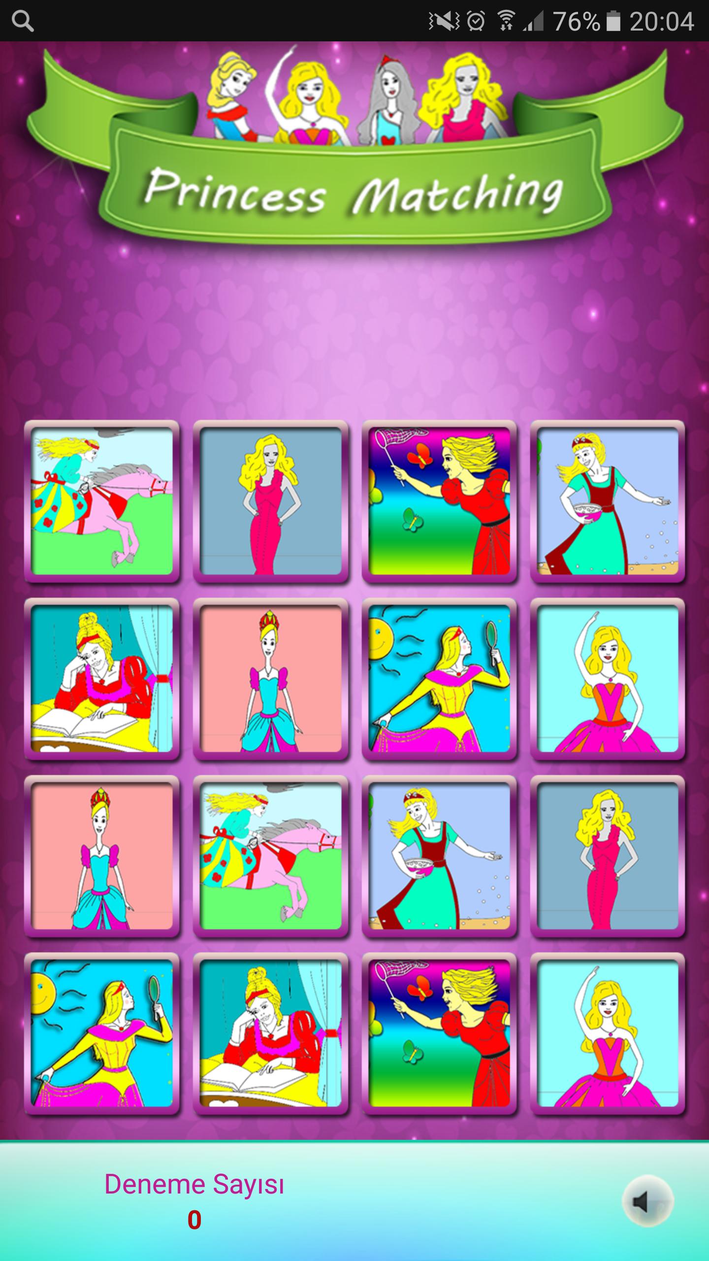 Fun With Princess Matching