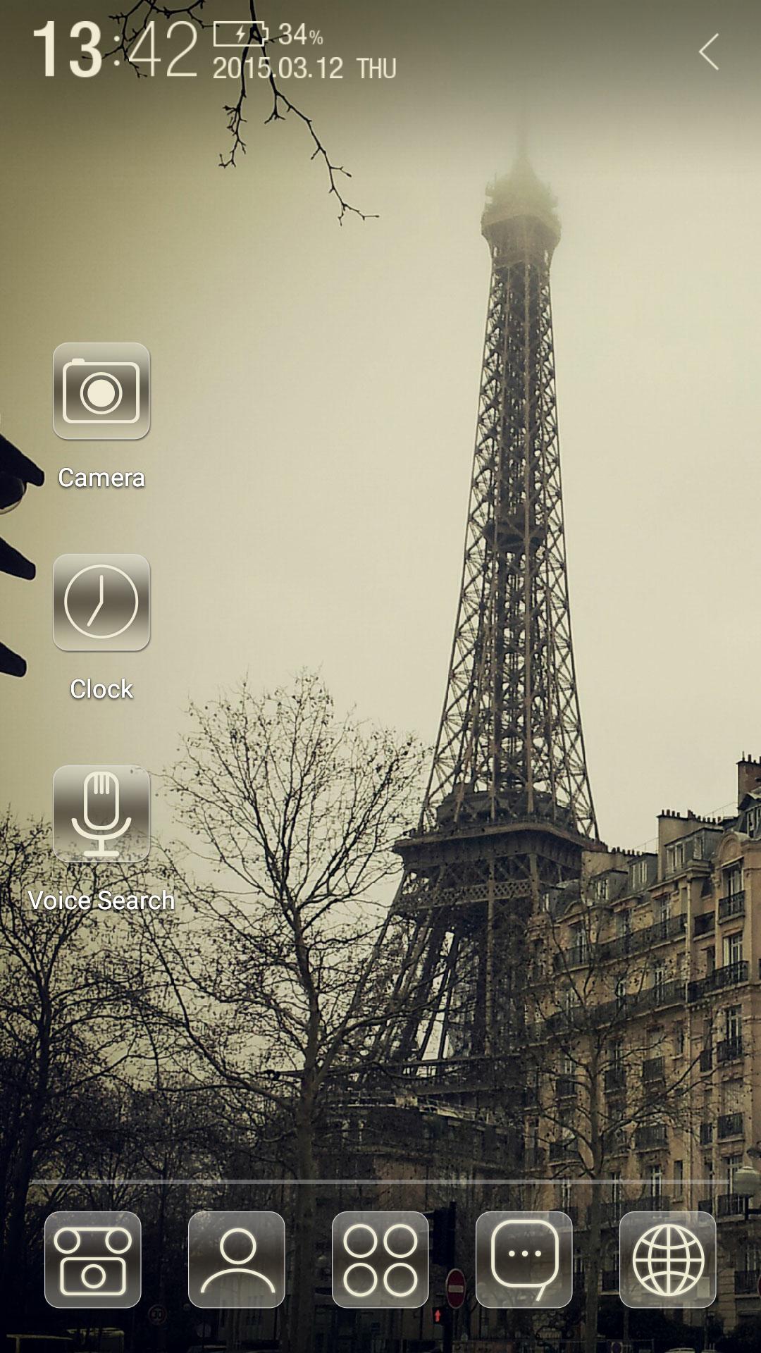Gloomy city Atom Theme