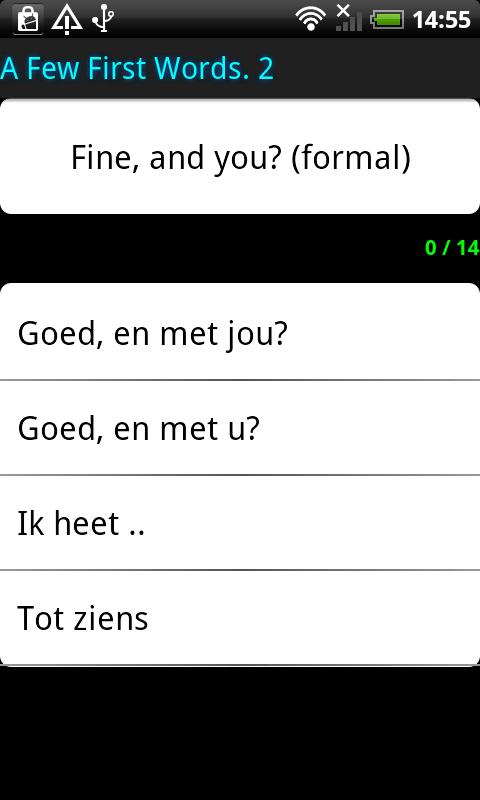 Surface Languages Dutch