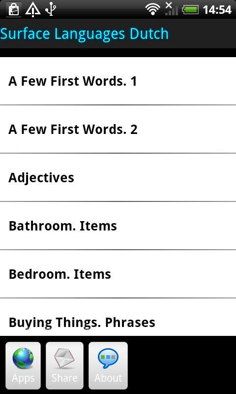 Surface Languages Dutch