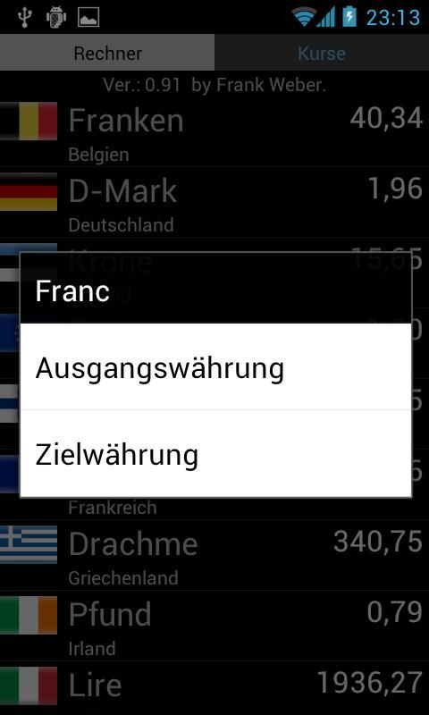 Retro currency converter