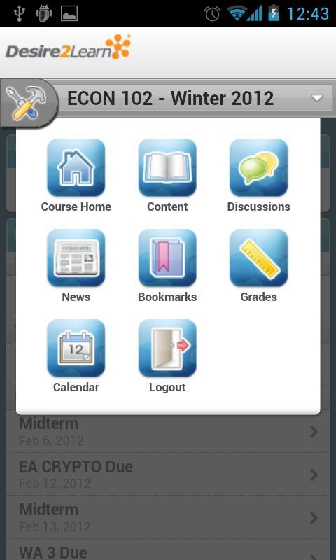University of Waterloo D2L
