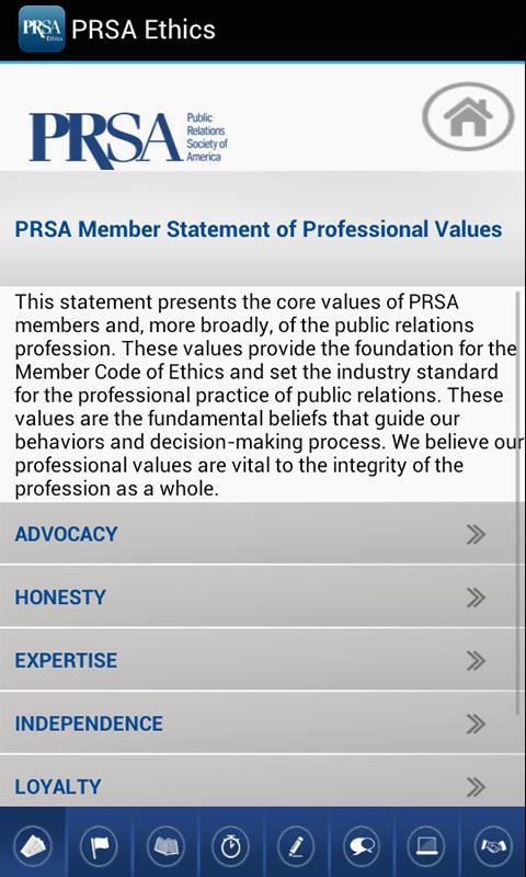 PRSA Ethics