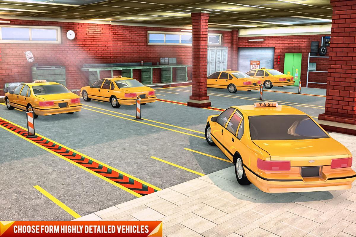 Drive Mountain City Taxi Car: Hill Taxi Car Games