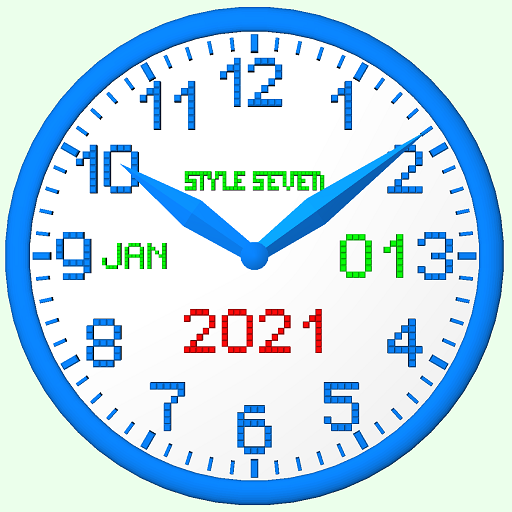 3D Analog Clock-7