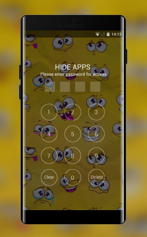 Yellow Cartoon Theme for android free