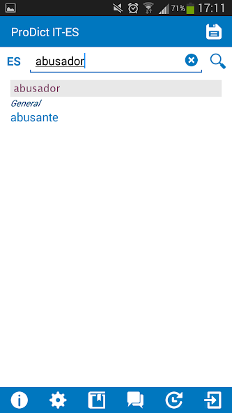 Italian - Spanish dictionary