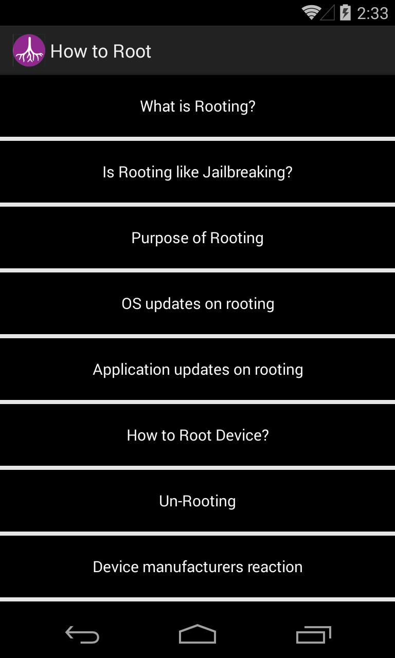 How to Root