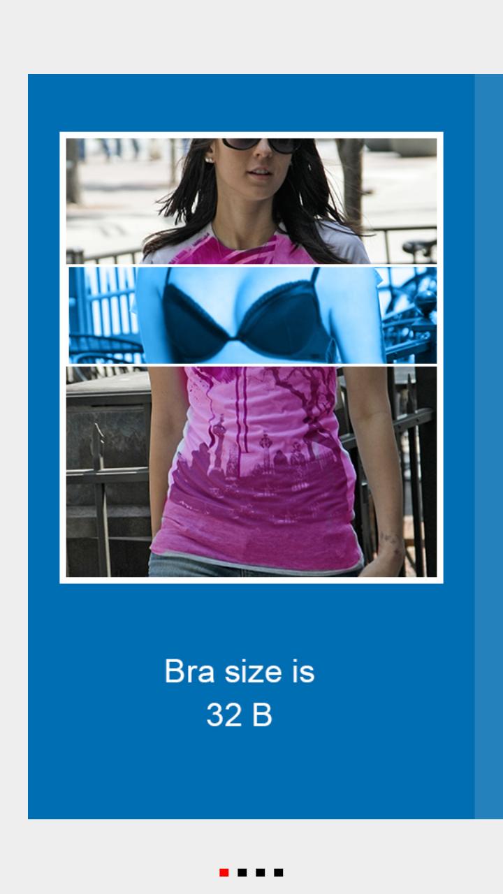 Bra Size Prank Scanner + Chart
