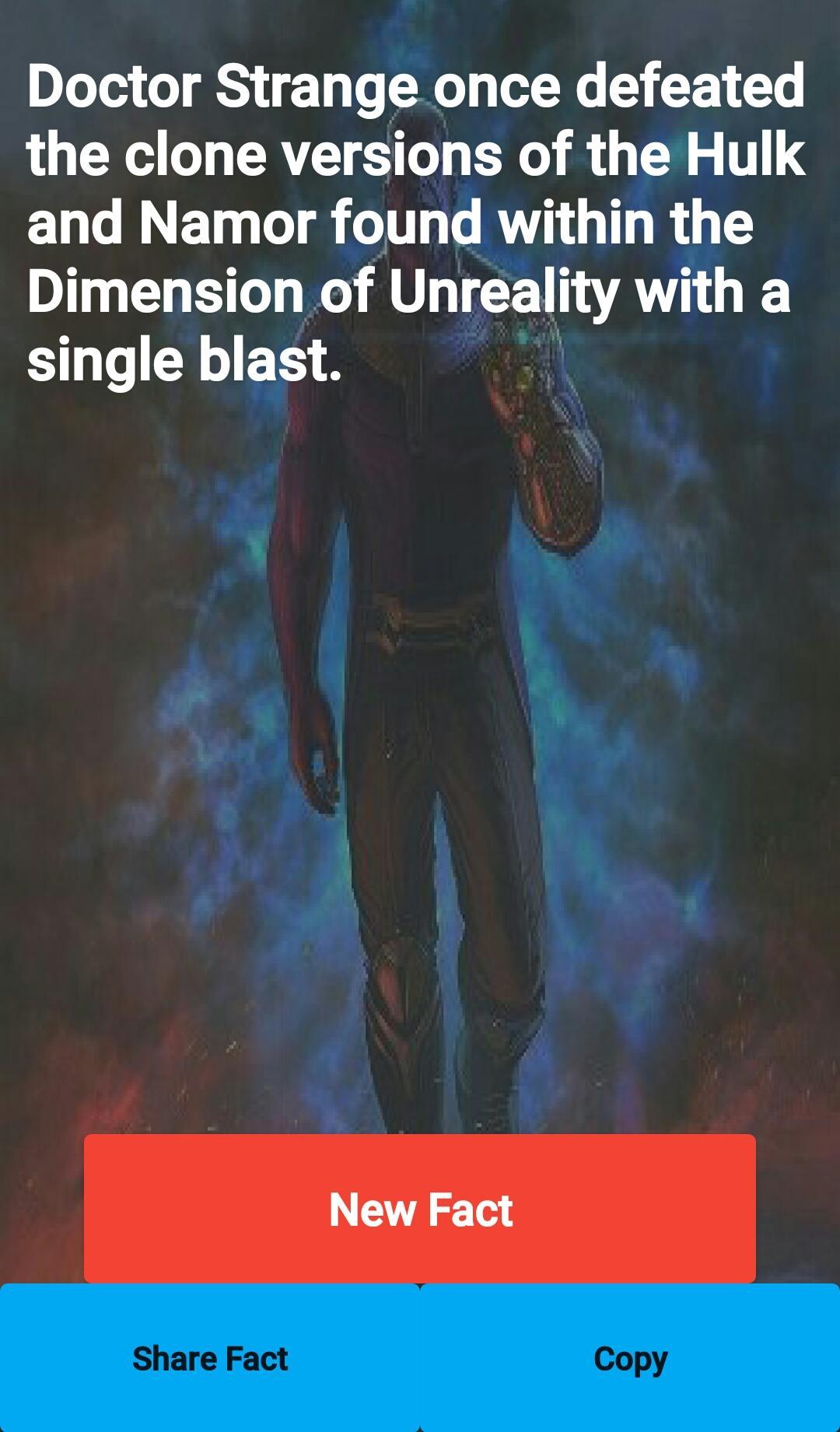 Marvel Facts Free