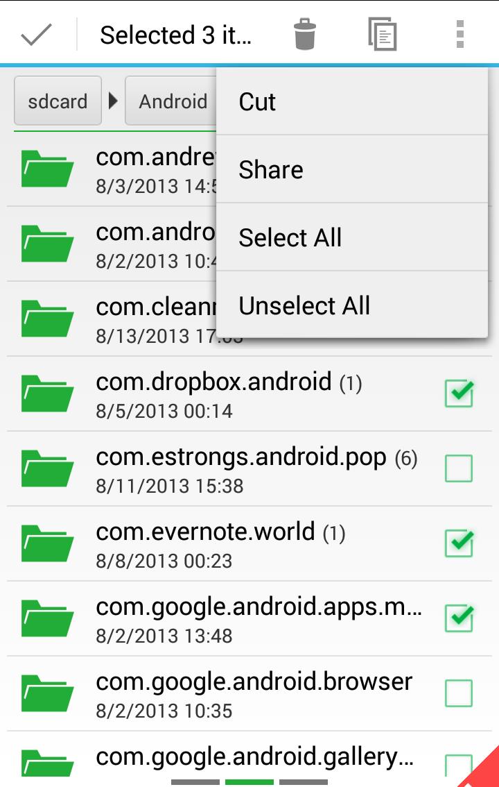 Green File Explorer