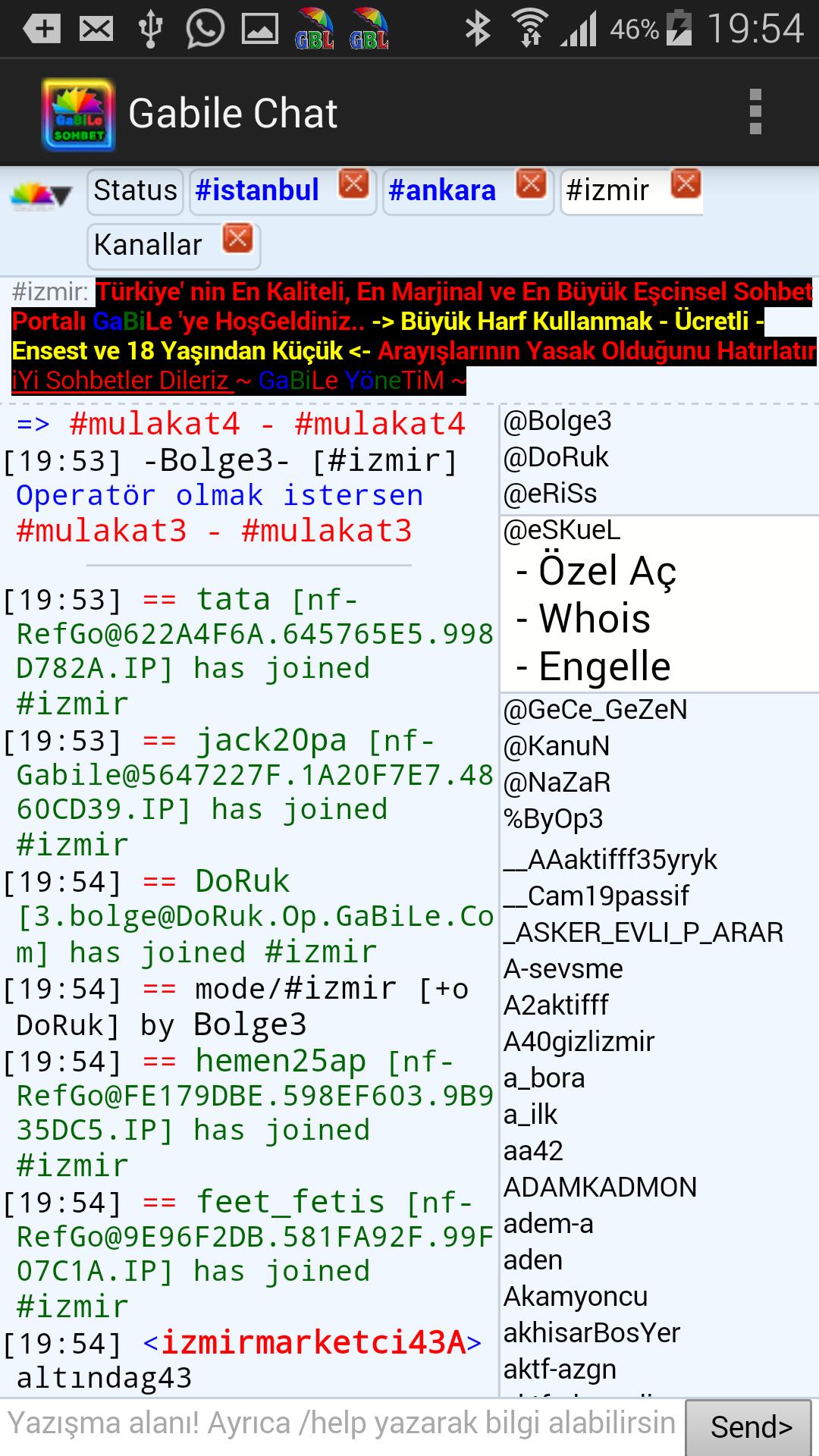 Gabile Gay Chat Gay Sohbet