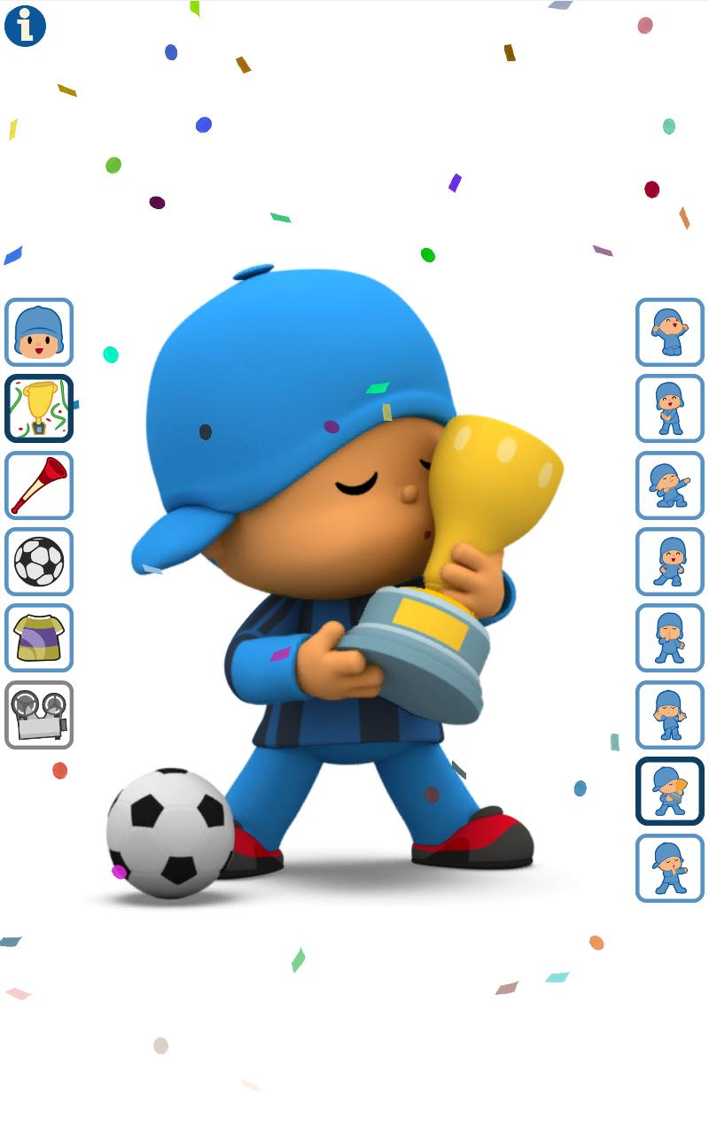 Talking Pocoyo Football Free