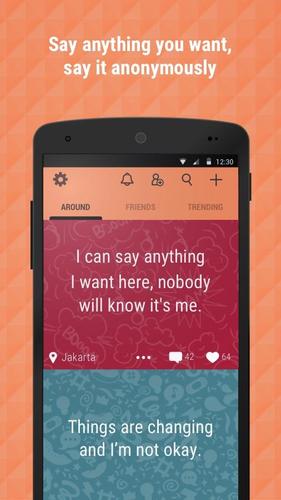 LEGATALK Share secret thoughts