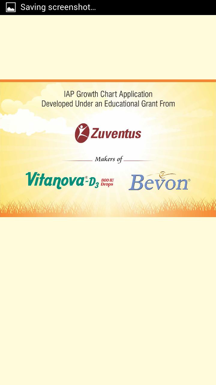 IAP Growth Chart Application