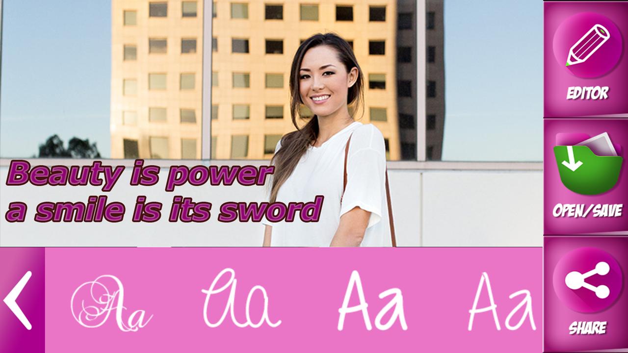 Photo Booth-Lovely Text Editor