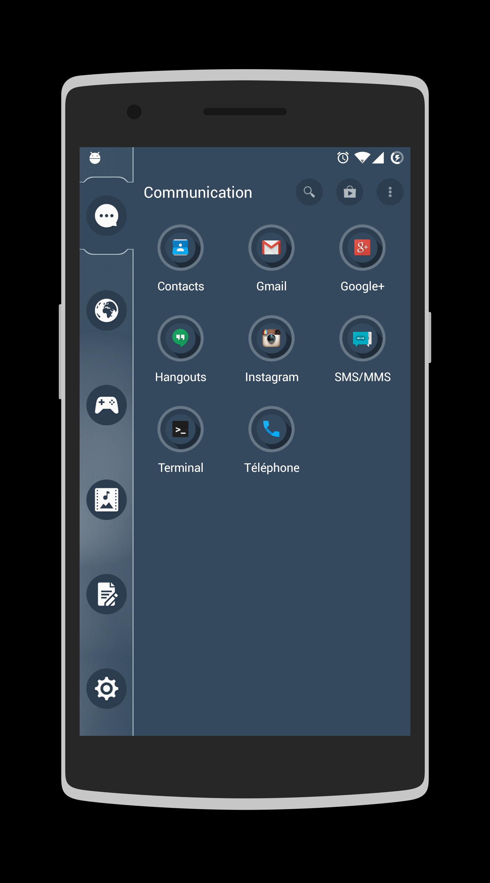 SL Flat Midnight Theme