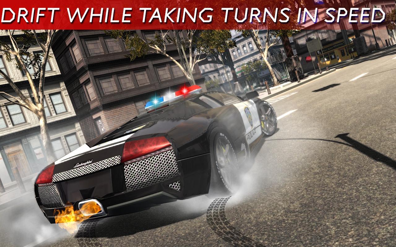 Police Chase Criminal Cars