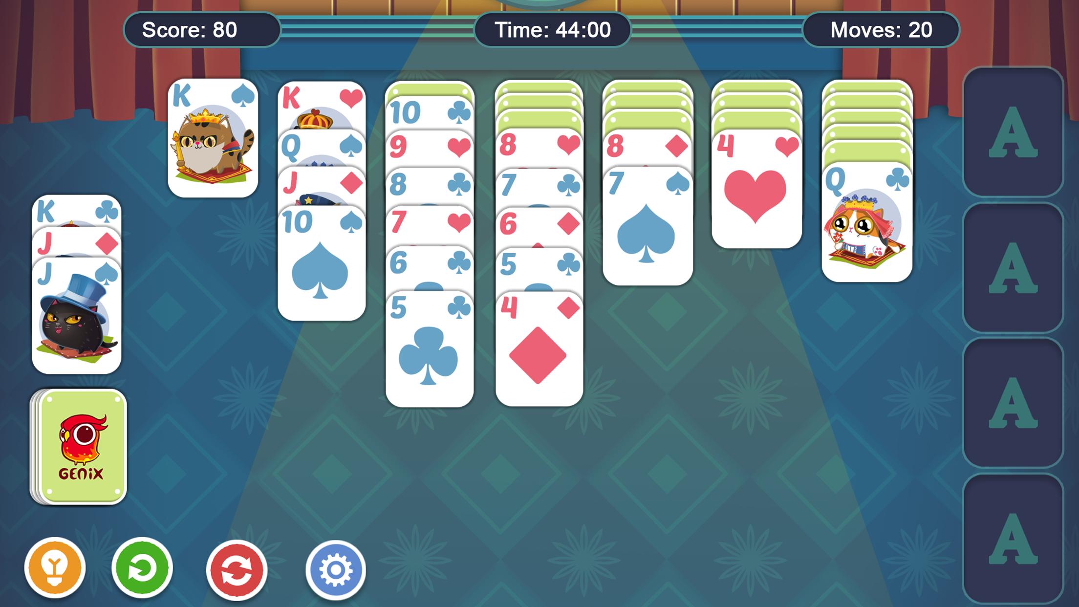 Fancy Cats Solitaire