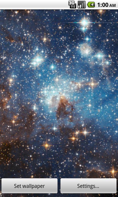 Zooming Cosmos Wallpaper Free