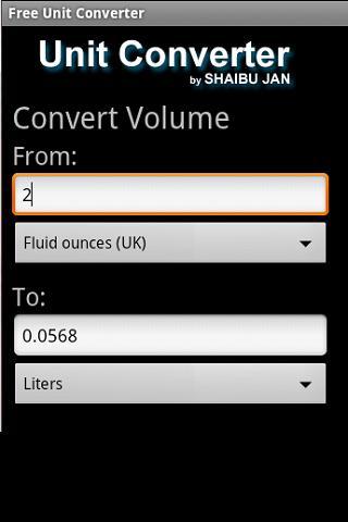Free Unit Converter