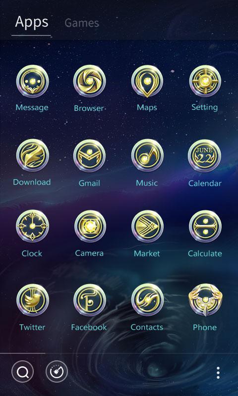 Pisces GO Launcher Theme