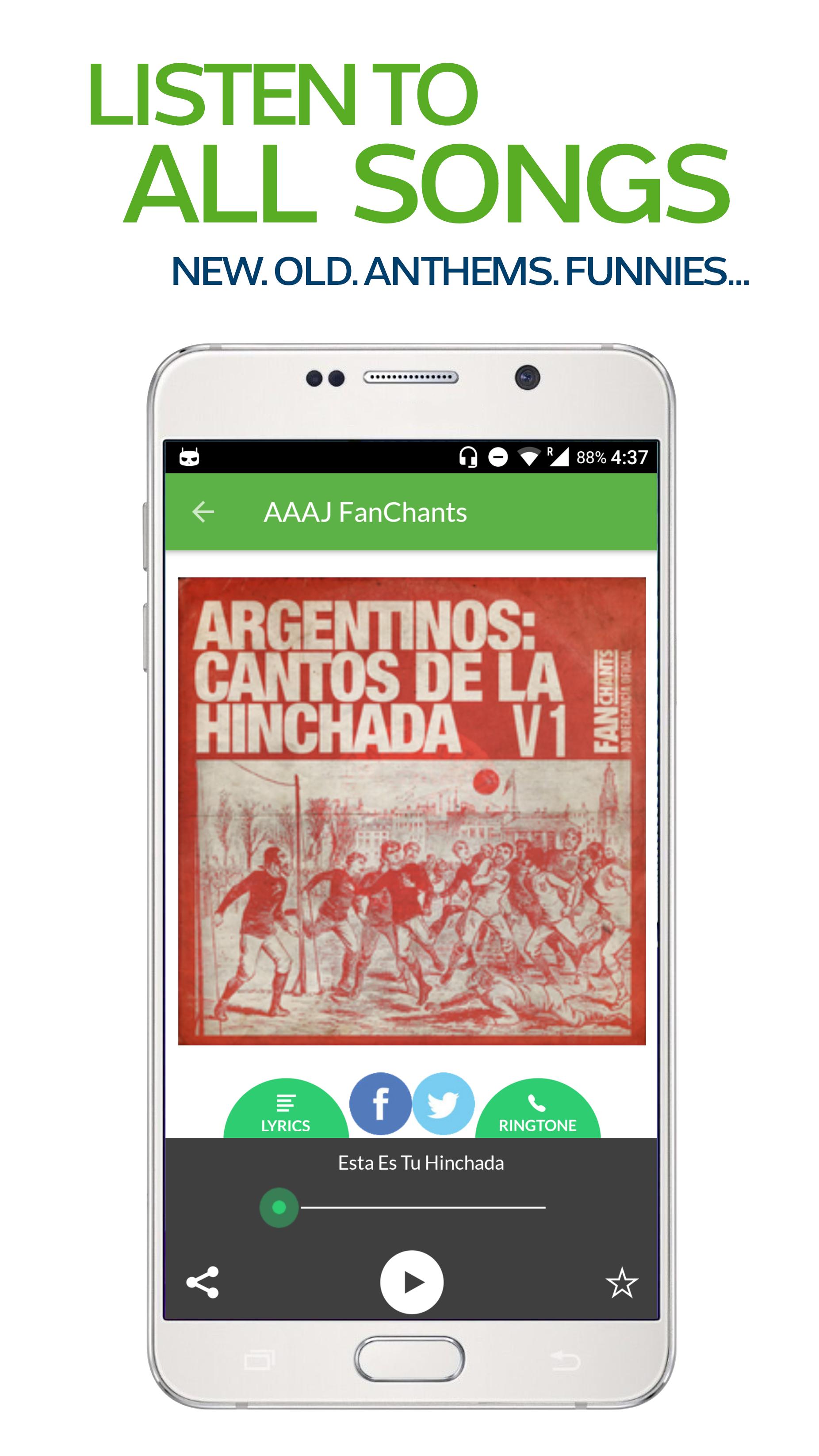 FanChants: Argentinos Fans Son