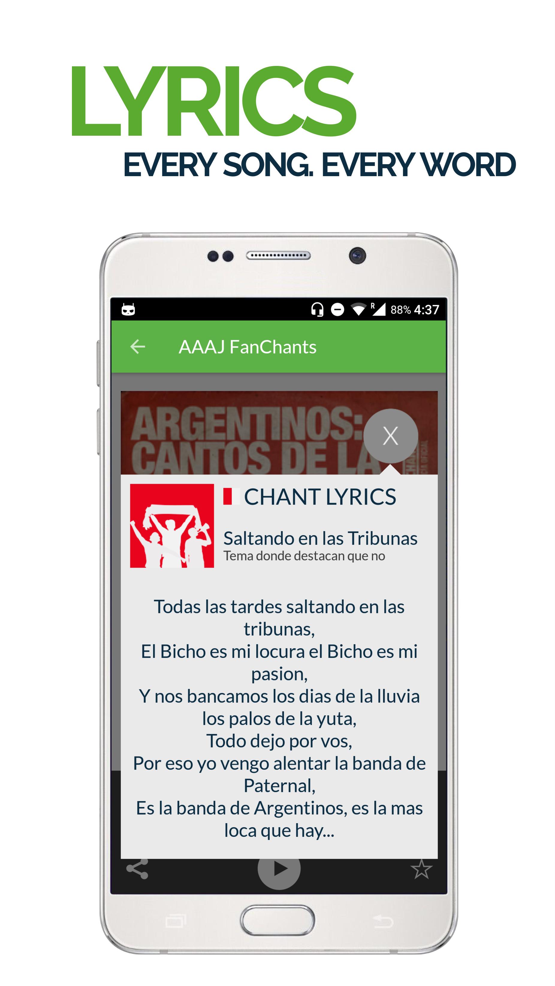 FanChants: Argentinos Fans Son