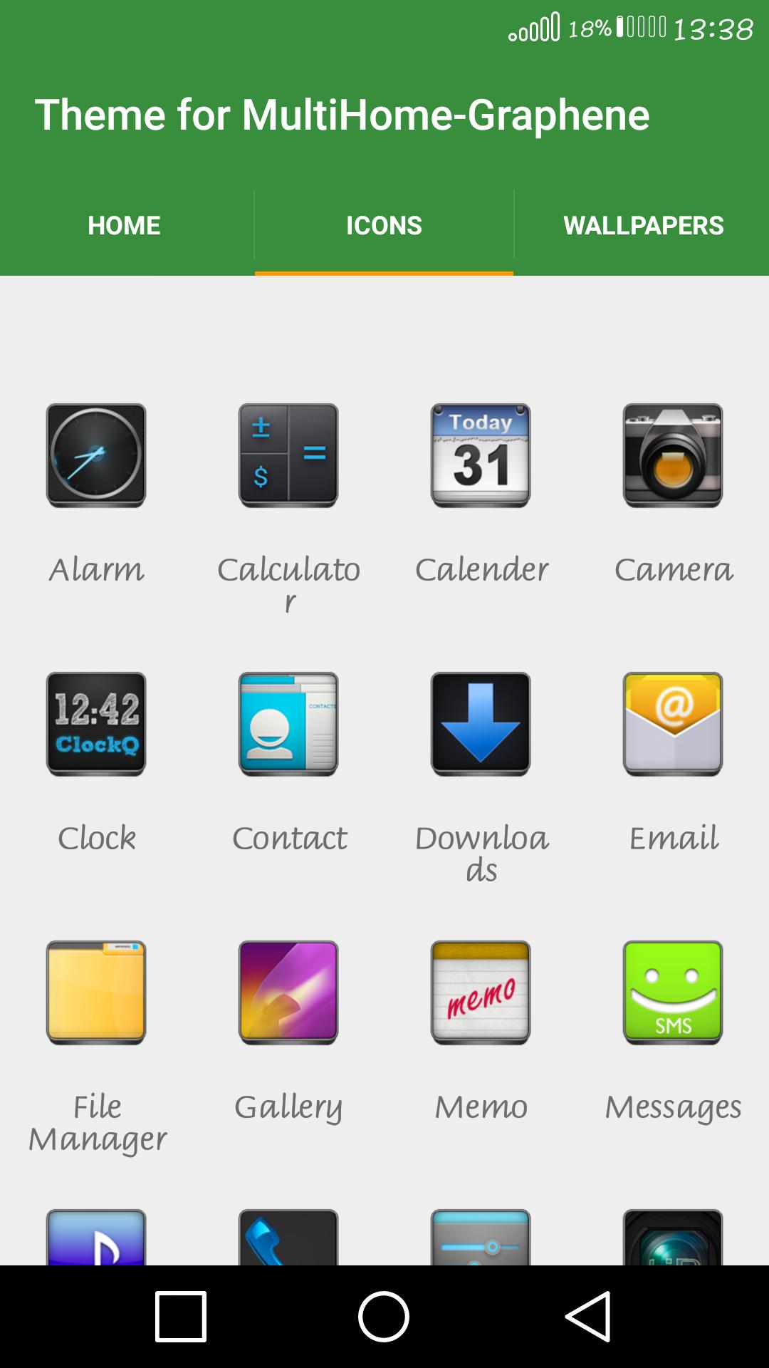 Theme for MultiHome-Graphene