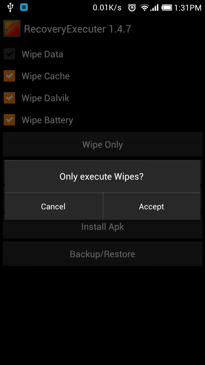 Recovery Executer Lite 1.5.0
