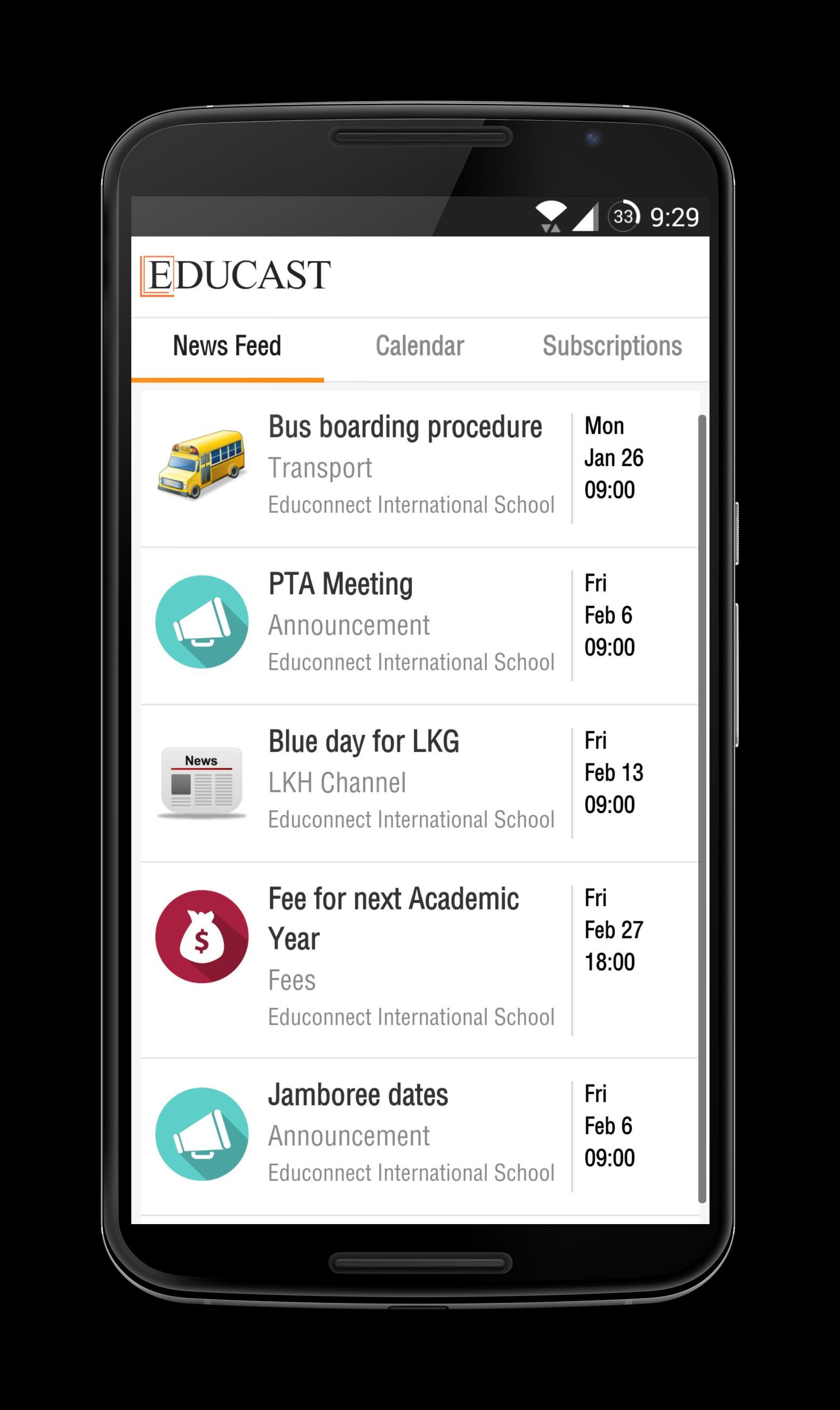 Educast School Communicator