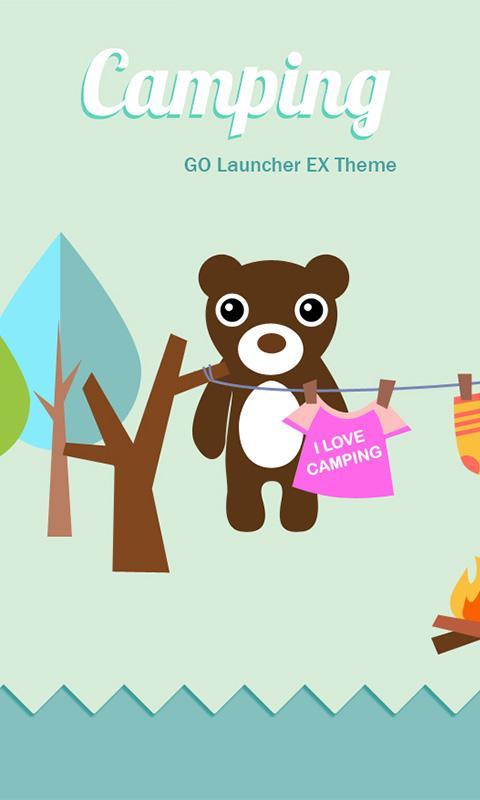 Campingbeer GO LAUNCHER THEME