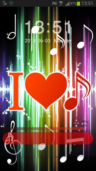 Music Theme GO Locker