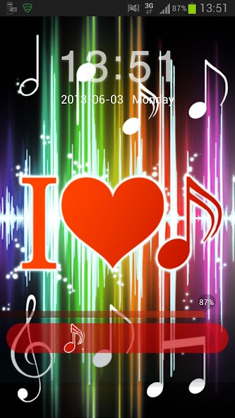 Music Theme GO Locker