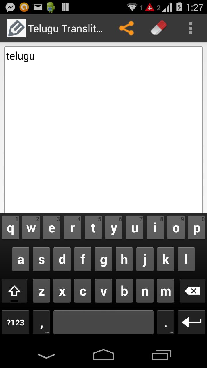 Telugu Transliterator