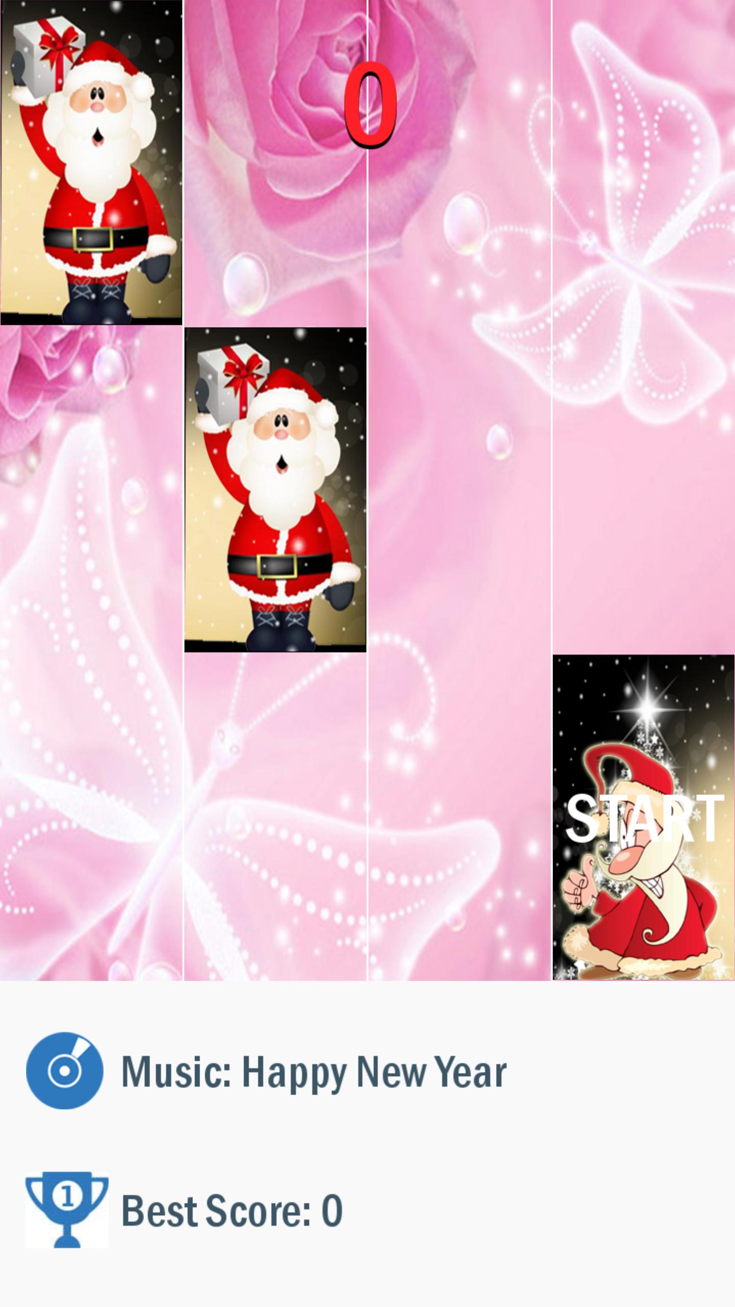 Santa Claus Piano Tiles