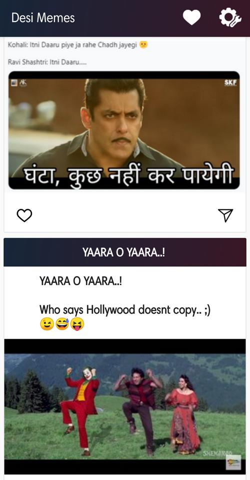 Desi Memes & Jokes - Latest, F