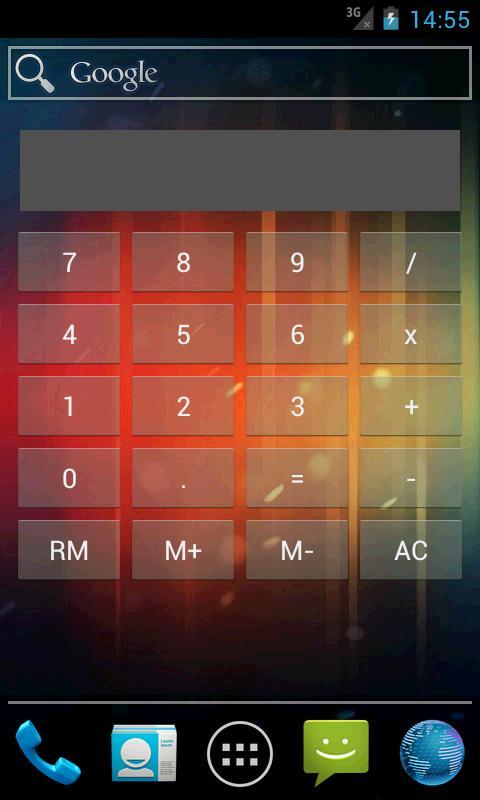 Calculator Widget