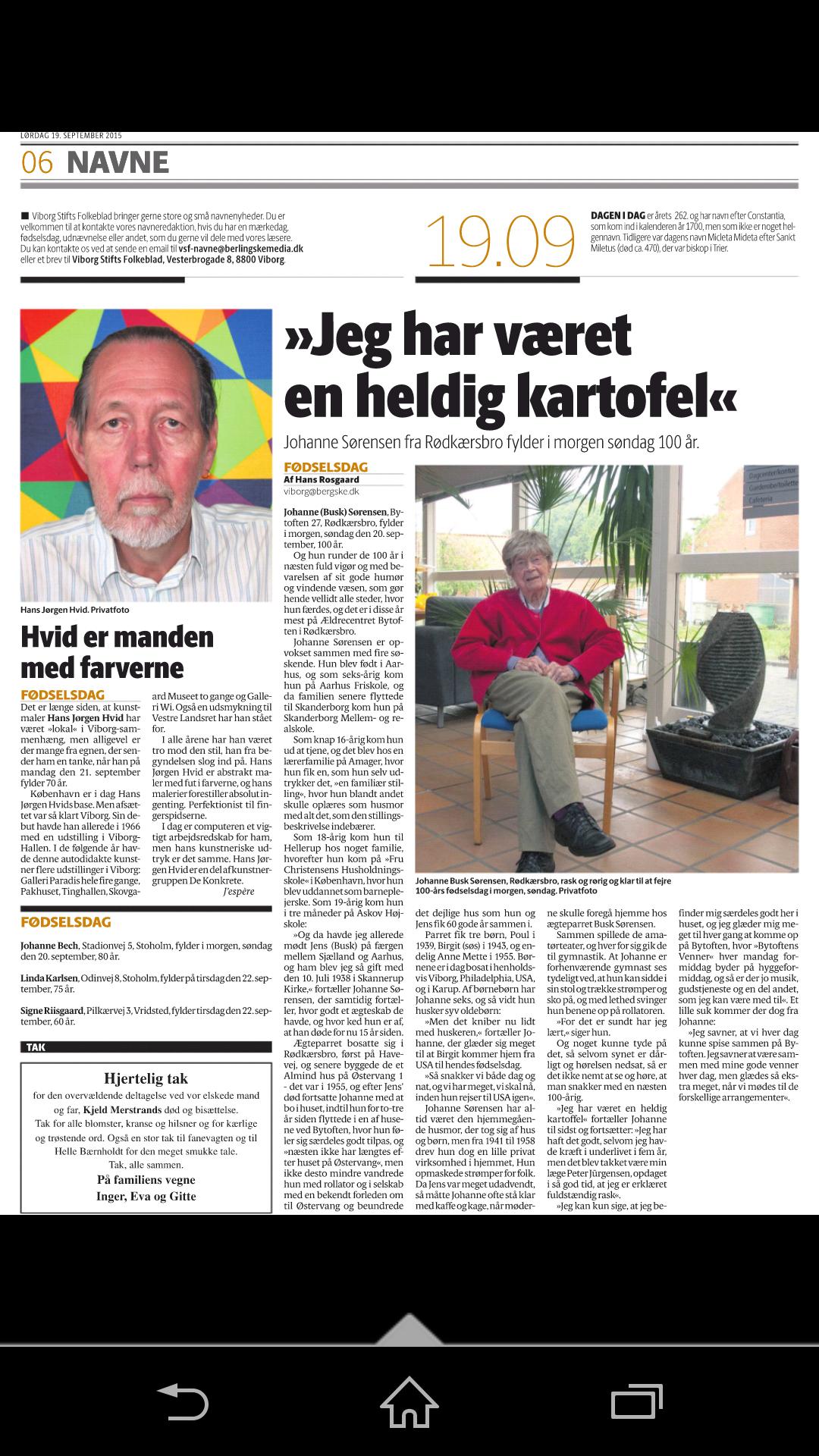 Viborg Stifts Folkeblad E-avis