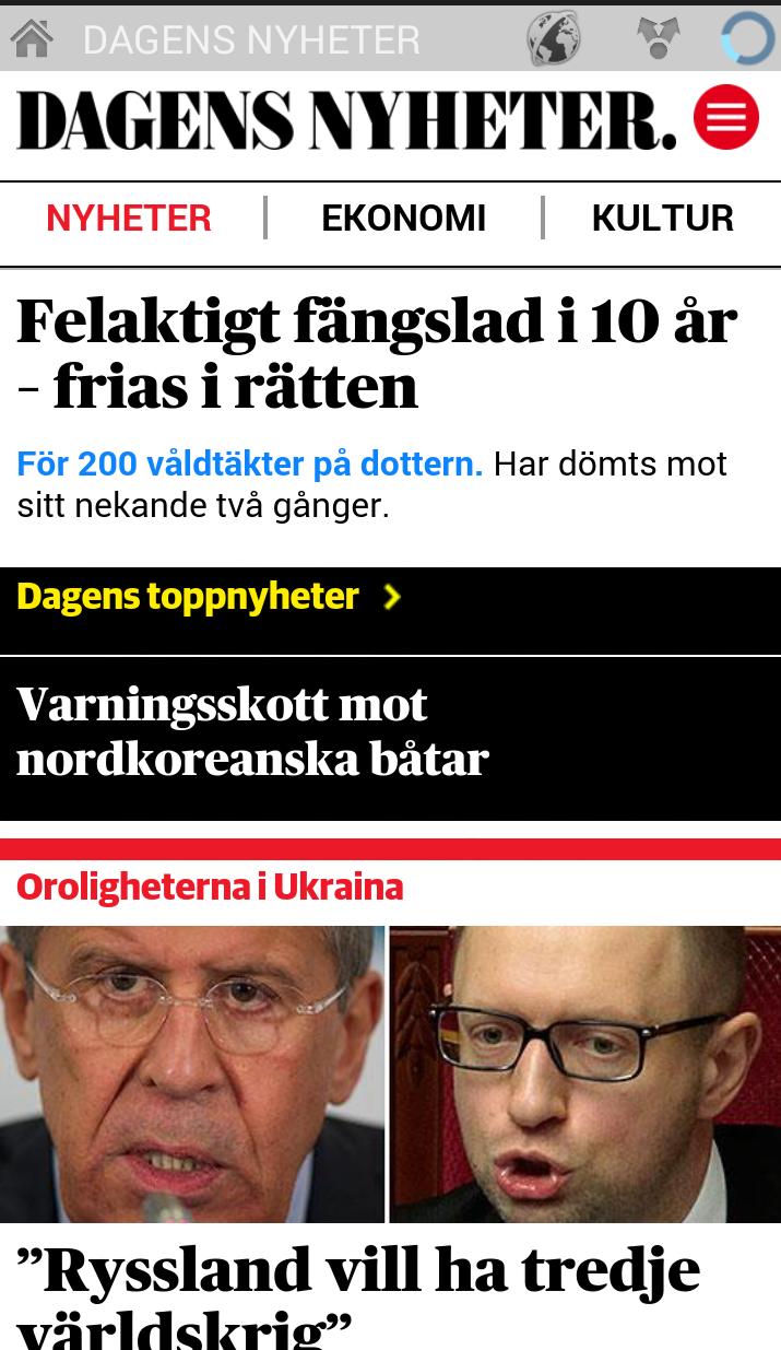 News and magazines Sweden