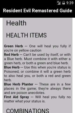 Guide:Resident Evil Remastered