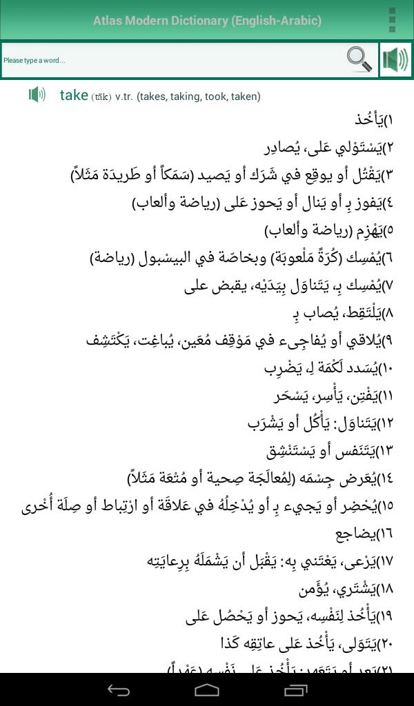 Atlas Modern Dictionary (E-A)