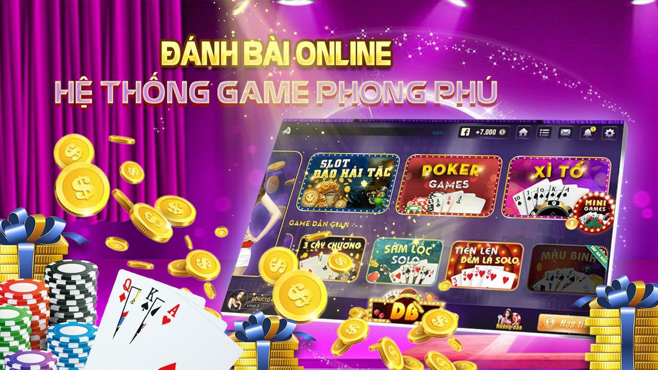 Game bai doi thuong tu dong - Game danh bai online